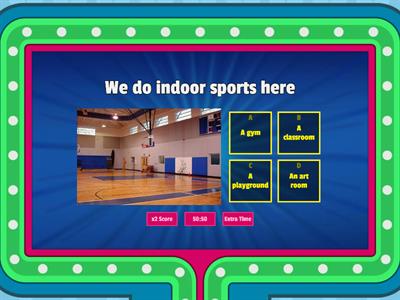 Vocabulary (A1) - Places at School