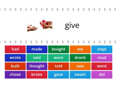 Past Simple Irregular Verbs