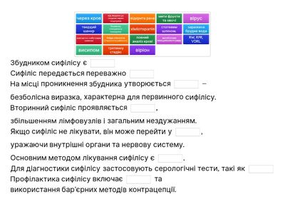 Захворювання сифіліс