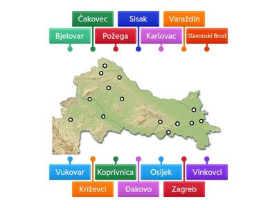 Naselja nizinske Hrvatske