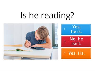 Present Continuous - Questions (new)