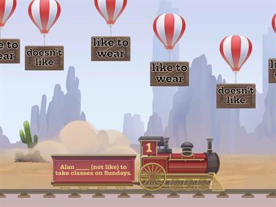 LIKE WANT NEED HAVE + TO