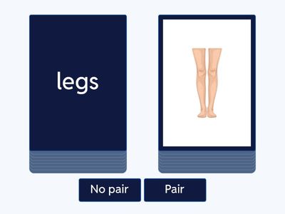 Body Part Pair or No Pair