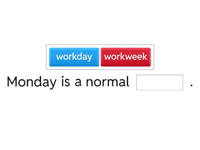 "Work" Complete the Sentence