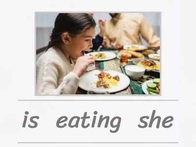 What is she/he doing?