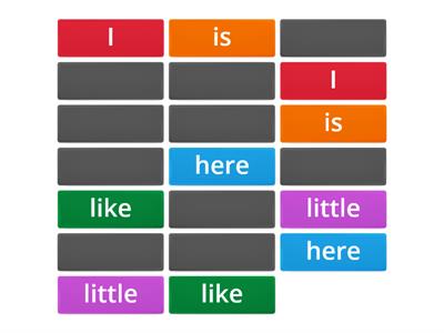 Smart Start Words #11-20 First Grade 