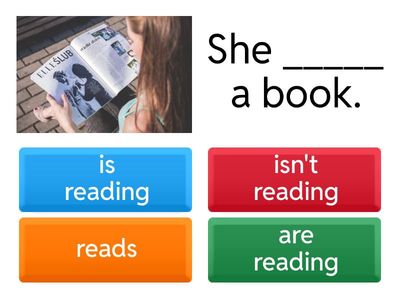 Present Progressive Tense Quiz