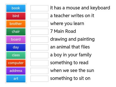 Check your words definitions