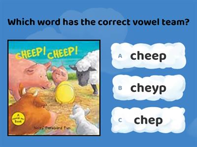 Vowel Teams - ee, ea, ey