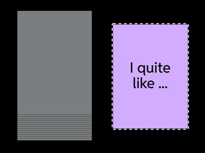 Likes/Dislikes Speaking