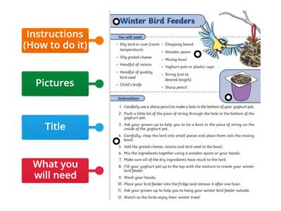 Writing Instructions