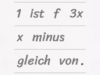 f(x)=3x-1