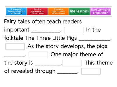 Complete the Introduction -- The Three Little Pigs