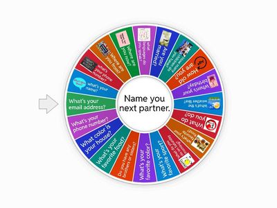 Personal information questions.