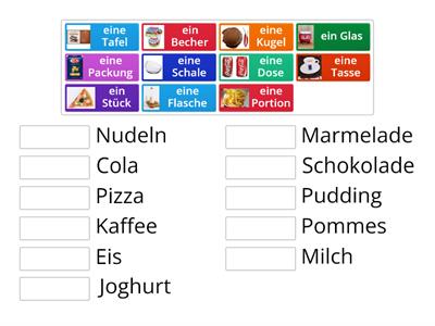 L. 3 Packungen fürs Essen 