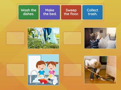 Tareas del hogar y actividades comunitarias