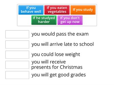 First and second conditional 
