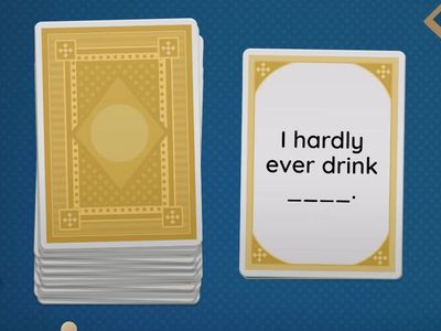 Eating habits (speaking cards)