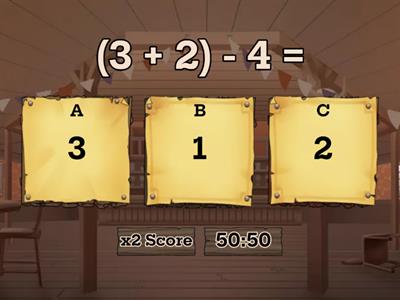 Ejercicios combinados sumas y restas con parentesis