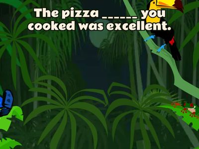 Which that who when where