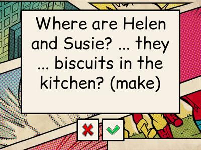 Present Simple vs. Present Continuous