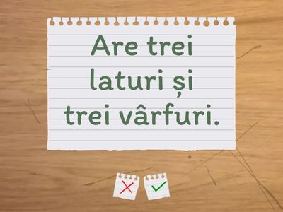 Recunoaște figurile geometrice