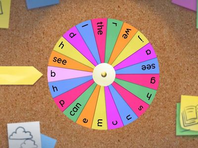 K First 19 letters and sight words﻿