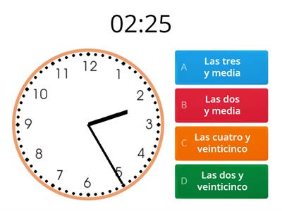 HORAS DIGITAL Y ANALÓGICO