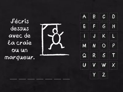 LES OBJETS DE LA CLASSE (2)