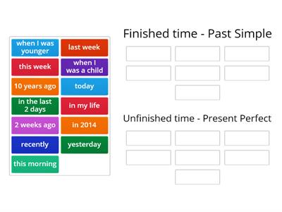 9C Present Perfect vs Past Simple