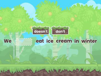 Present Simple negative 