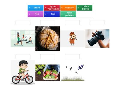 (4반) 14. What do you do in your free time? (Match Up)