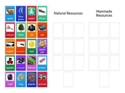  Natural & Manmade Resources