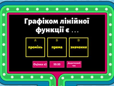 Лінійна функція