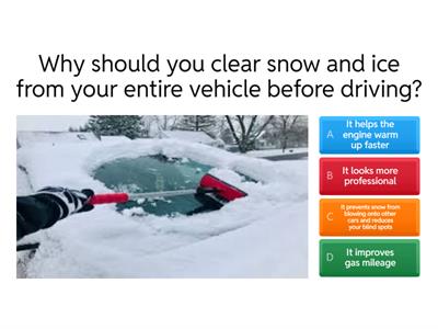 Winter Driving Test
