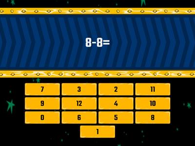 -8 Tables Find the Match