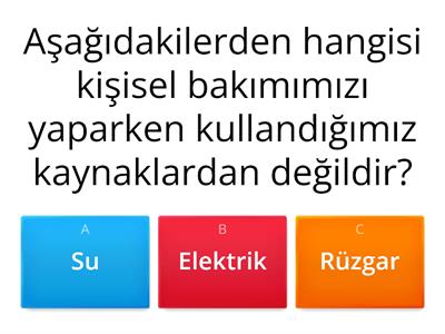 3.Sınıf Hayat Bilgisi-Sağlıklı Hayat