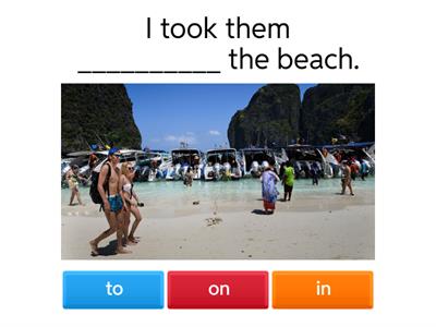 Prepositions of Movement