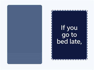  1st Conditional  questions