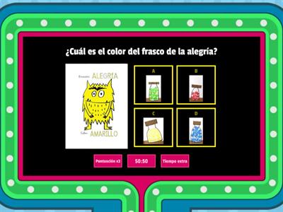 Juego de concurso del Monstruo de los Colores