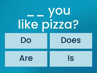 Present Tense Quiz for Teens