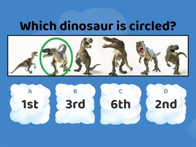 Ordinal Numbers 1