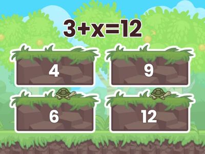 Solving 1 step equations