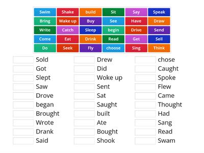 Irregular Verbs