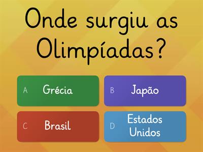 Quiz das Olimpíadas ( Projeto Escolar, Não jogar)