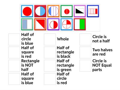 Fractions.Finding Halves