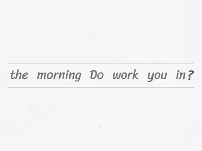 Present Simple: Yes/No Questions 