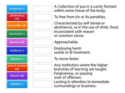 5000 SAT words set 2
