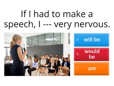 first and second conditional