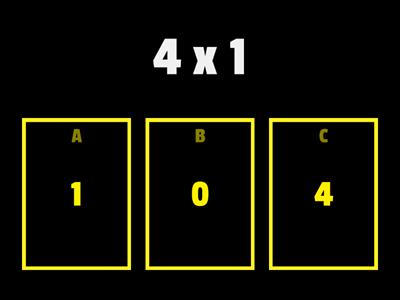 Tablas de multiplicar